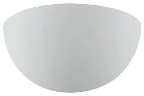Φωτιστικό Τοίχου-Απλίκα Closed Ceramic 4088400 White Viokef Plaster