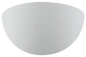 Φωτιστικό Τοίχου-Απλίκα Closed Ceramic 4088400 White Viokef Γύψος