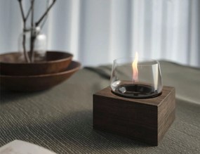 Επιτραπέζια Εστία Φωτιάς Poppy 14 Tenderflame με διάρκεια καύσης 9 - 10 ώρες, χωρητικότητα δεξαμενής 300ml και διαστάσεις 14x14x14.3cm - Black