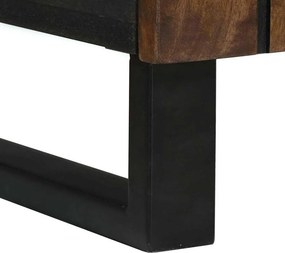 vidaXL Γραφείο Καφέ 40 x 33 x 75 εκ. Μασίφ ξύλο μάνγκο