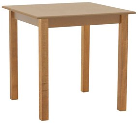 Τραπέζι Zolenio 325-000004 80x80x76cm Walnut Mdf,Ξύλο