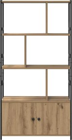 vidaXL Ράφι Βιβλίων 80 x 30 x 155,5 εκ Επεξεργασμένο Ξύλο Artisan Oak