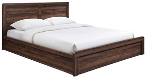 Κρεβάτι Διπλό Caliber Ε73860,2 168x210x100cm Walnut Double