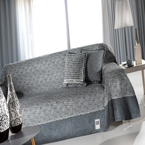 Ριχτάρι Parfait Anthracite Guy Laroche Πολυθρόνα 180x150cm Cotton-Acrylic