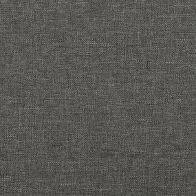 vidaXL Κεφαλάρια Σκ. Γκρι 200x5x78/88 εκ. Ύφασμα