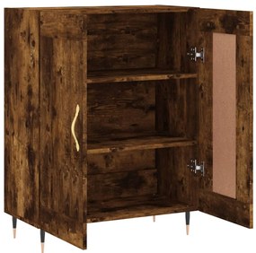 vidaXL Ντουλάπι Καπνιστή Δρυς 69,5 x 34 x 90 εκ. Επεξεργασμένο Ξύλο