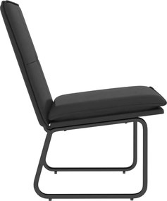 vidaXL Πολυθρόνα Μαύρη 54 x 75 x 76 εκ. από Συνθετικό Δέρμα