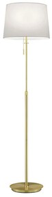 Φωτιστικό Δαπέδου Lyon 409100308 D46x138 - 180cm Brass Trio Lighting Metal, Fabric