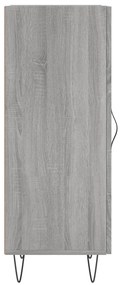 vidaXL Ντουλάπι Γκρι Sonoma 34,5x34x90 εκ. από Επεξεργασμένο Ξύλο