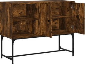 vidaXL Ντουλάπι Καπνιστή Δρυς 100x40x79,5 εκ. από Επεξεργασμένο Ξύλο