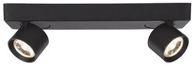 Φωτιστικό Σποτ Aca RA33LEDS32BK PLUTO Μαύρο Ματ (Black Mat) 3000K