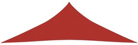 Πανί Σκίασης Κόκκινο 4 x 4 x 5,8 μ. από HDPE 160 γρ./μ² - Κόκκινο