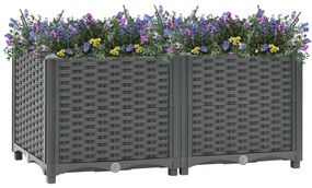 Ζαρντινιέρα 80 x 40 x 38 εκ. από Πολυπροπυλένιο