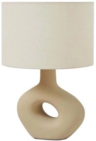 Φωτιστικό Επιτραπέζιο Pebble 031598 23x12x49cm Ε27 40W Beige