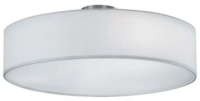Φωτιστικό Οροφής - Πλαφονιέρα Hotel 603900301 D50 White Trio Lighting Metal, Fabric