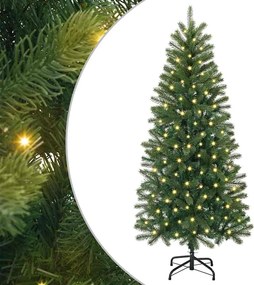 vidaXL Τεχνητό Χριστουγεννιάτικο Δέντρο Πράσινο 150 cm ΠΕ και PVC