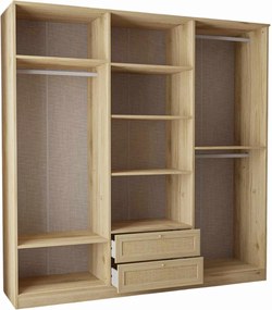 Wardrobe Baru 6 210 - Beige Beige