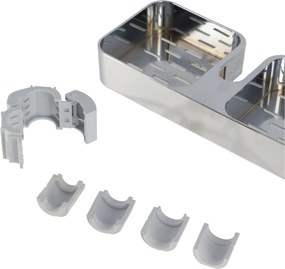 Ραφιέρα Μπάνιου Για Στήλη Ντουζ (25.2x11x4) T-D Adaptable 3650102