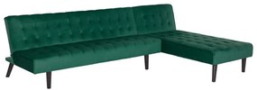 Καναπές - Κρεβάτι Γωνία Αναστρέψιμη Zelda HM3154.13 254x163x74cm Green