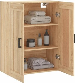 vidaXL Ντουλάπι Επιτοίχιο Sonoma Δρυς 69,5 x 34 x 90 εκ. Επεξεργ. Ξύλο