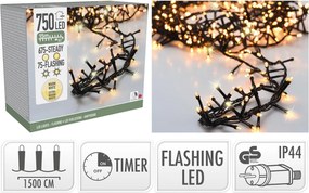 ΣΥΡΜΆΤΙΝΑ &amp; PVC ΛΑΜΠΆΚΙΑ LED SNAKE LIGHTS 750L FLASH EWW