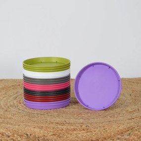 Πιάτο Γλάστρας (Φ16x2) Viomes Linea 890 Ροζ,Φούξια