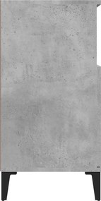 vidaXL Ντουλάπι Γκρι Σκυροδέματος 60x35x70 εκ. Επεξεργασμένο Ξύλο