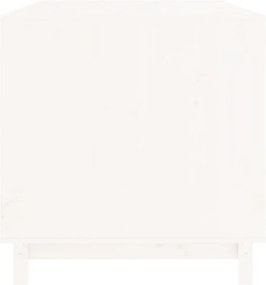 vidaXL Σπίτι Σκύλου Λευκό 100 x 70 x 72 cm