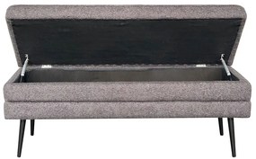 SLICES ΣΚΑΜΠΩ ΜΕ ΑΠΟΘ/ΚΟ ΧΩΡΟ ΜΑΥΡΟ 110x40xH44cm - 16-0803