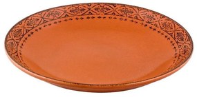 Σερβίτσιο Πιάτων Πορσελάνης Vintage Terracotta – Σετ για 6 άτομα - 20τμχ - Oriana Ferelli