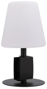 Επιτραπέζιο Φωτιστικό LED Φορητό MICHELLE Με Tag Μαύρο/Λευκό Μέταλλο/Πλαστικό 15.5x15.5x27.5cm