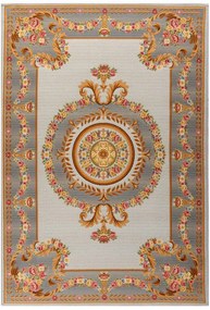 Χαλί Battu 01025-106 Multi-Grey Merinos 140X200cm
