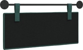 vidaXL Κρεμαστό Κεφαλάρι Σκούρο Πράσινο ύφασμα