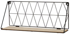 Ράφια Max Home Σίδερο Ξύλο MDF 48 X 20 X 13 CM (x6)