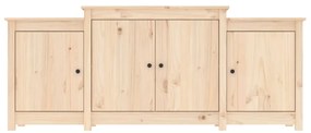 vidaXL Μπουφές 164 x 37 x 68 εκ. από Μασίφ Ξύλο Πεύκου