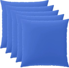 vidaXL Κάλυμμα Μαξιλαριού 6 pcs HEERLEN Βασιλικό Μπλε 60 x 60 cm