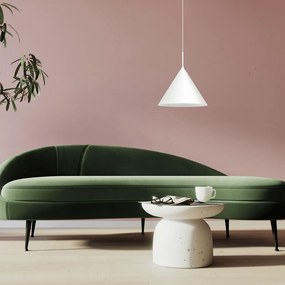 Κρεμαστό Φωτιστικό Capital White Ø32cm Λευκό