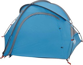 vidaXL Σκηνή trekking με αδιάβροχο 2 ατόμων Μπλε