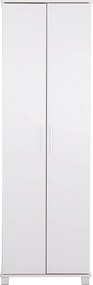 ΠΑΠΟΥΤΣΟΘΗΚΗ-ΝΤΟΥΛΑΠΑ CLUSE HM2403.03 ΜΕΛΑΜΙΝΗ ΛΕΥΚΟ ΧΡΩΜΑ 60Χ36,5Χ186,5Υεκ.