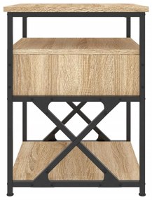 vidaXL Κομοδίνο Sonoma Δρυς 40 x 42 x 55 εκ. από Επεξεργασμένο Ξύλο