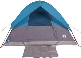 vidaXL Σκηνή Κάμπινγκ 2 Ατόμων Αδιάβροχη Μπλε