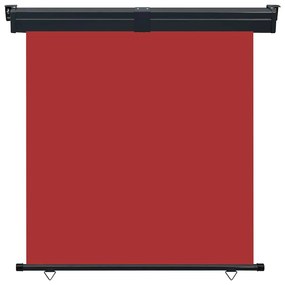 vidaXL Σκίαστρο Βεράντας Πλαϊνό Κόκκινο 175 x 250 εκ.