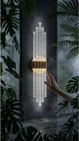 Stewehome Μοντέρνος σχεδιασμός LED απλίκα τοίχου με μεταλλικό σώμα