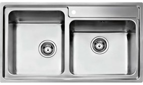Teka Stage 90 D Λείος Ένθετος Νεροχύτης