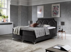 Επενδυμένο κρεβάτι Caschmire-Mauro-120 x 200