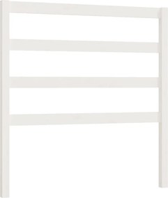 vidaXL Καναπές Κρεβάτι Συρόμενος Λευκός 2x(90x190) εκ. από Μασίφ Πεύκο