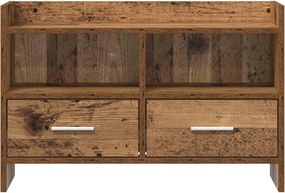 vidaXL Ντουλάπι TV 71,5 x 33 x 47 εκ. Παλαιωμένο ξύλο
