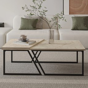 Coffee Table Set Verona P0024623 - Travertine Travetine