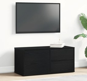 vidaXL Κονσόλα Τηλεόρασης από δρυς 80x34x35,5 εκ Επεξεργασμένο ξύλο