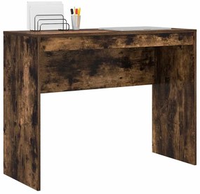 vidaXL Γραφείο Καπνιστή δρυς 100 x 40 x 76 εκ. Επεξεργασμένο ξύλο